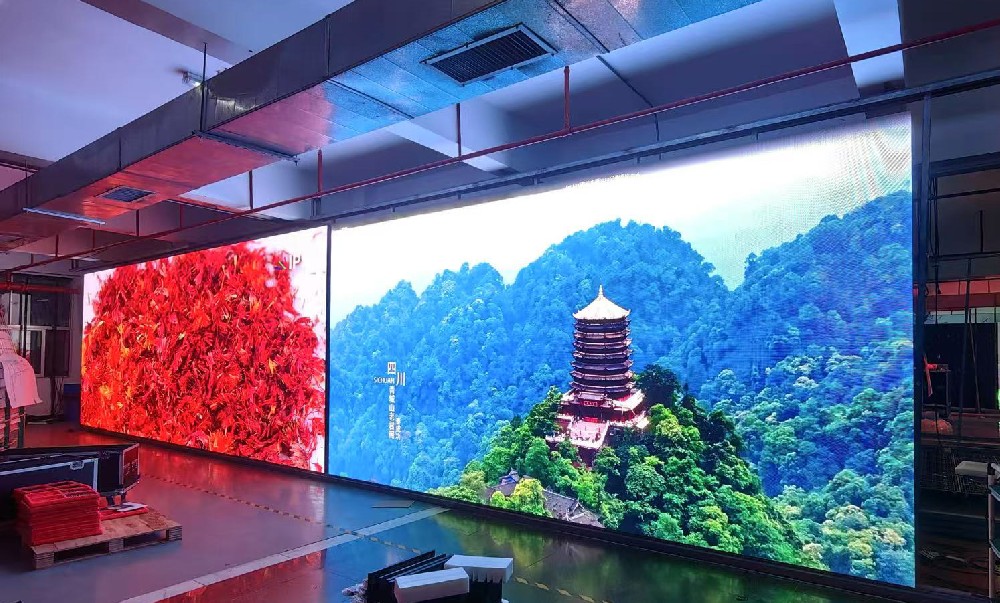 150sqm MX3.9 Outdoor Display delivered to overseas market 