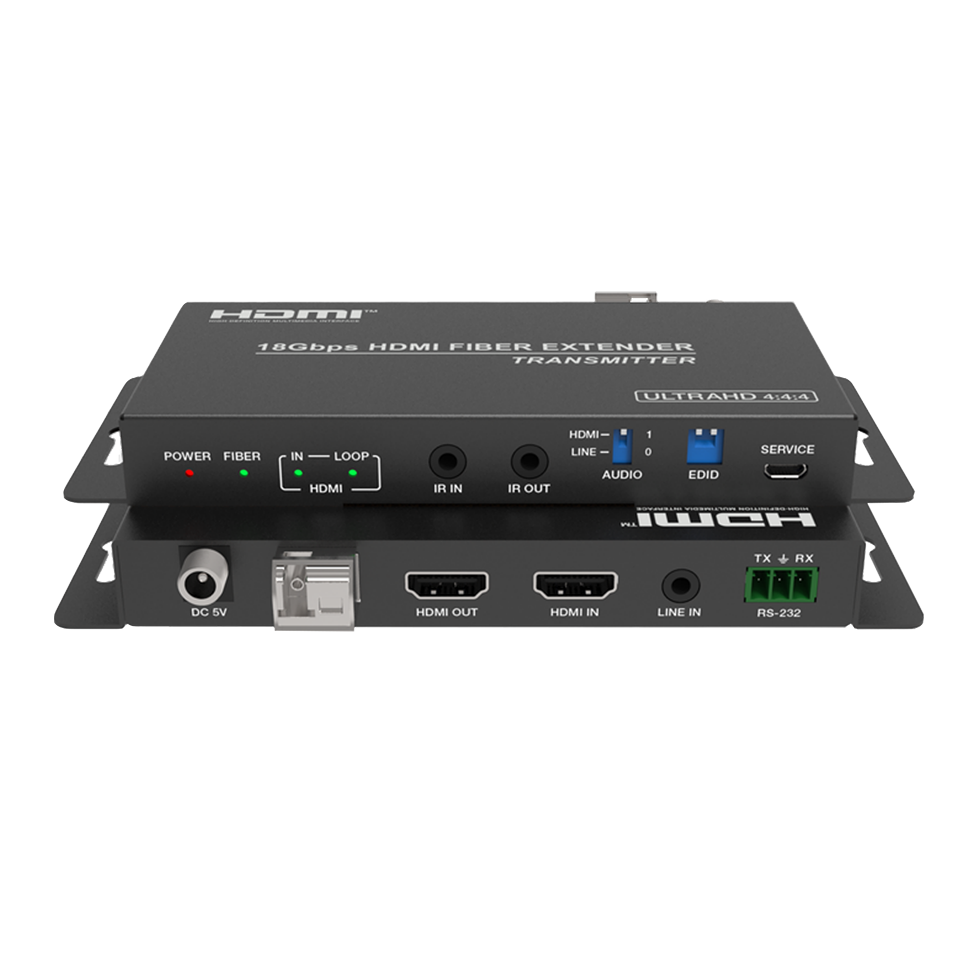 HDMI 2.0 to Fiber Extender 